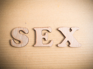 Sex, Words Quotes Concept