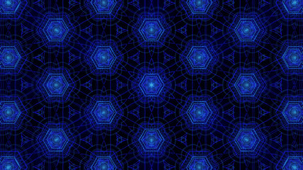 Abstract blue black geometric background