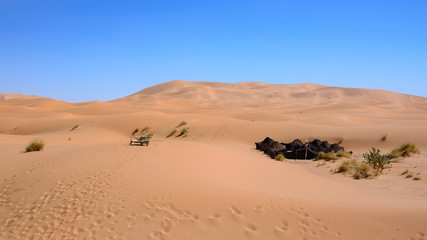 Fototapeta na wymiar Sahara desert, Morocco, Africa