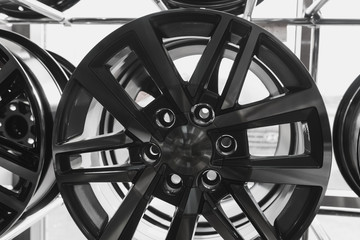 Wheels alloy wheels for cars. 