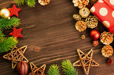 Christmas and New Year's Day festive decoration