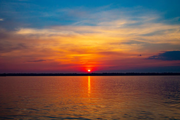 Fototapeta premium sunset sea