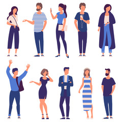  vector people set