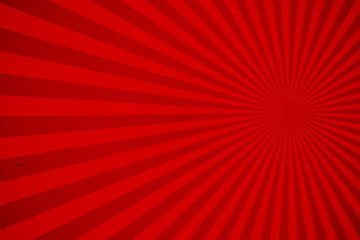 Red rays background