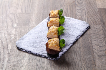 Napoleon cake dessert