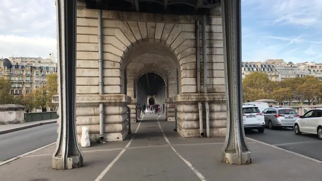Pont de Bir Hakeim &agrave; Paris