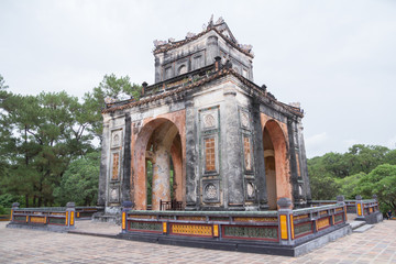 Tu Duc emperor tomb in Hue Vietnam