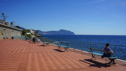 view of nervi walk
