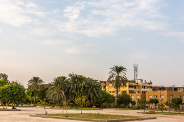 Fototapeta na wymiar Building in city of Luxor