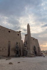 The temple in Karnak