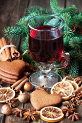 Christmas and winter warming beverage