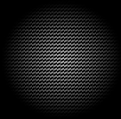 Paralelogram pattern black white shadow