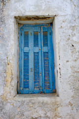 Greek Island wooden shutter