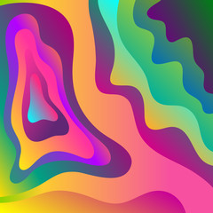 Abstract fluid gradient background.