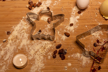 Weihnachtsplätzchen und Kekse Backen