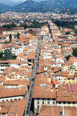 Obraz premium roofs of Florence