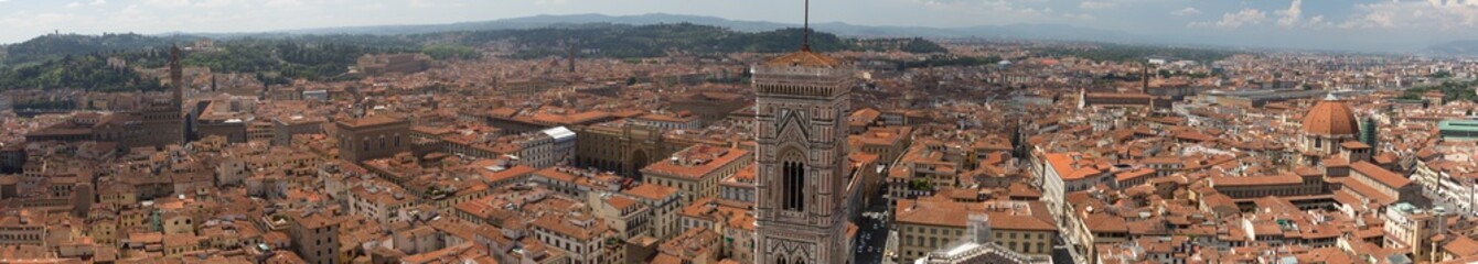 Fototapeta na wymiar panorama of Florence
