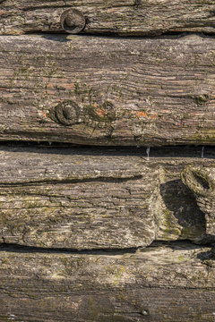 Alte Schiffsplanken