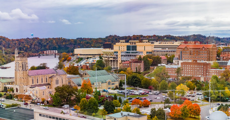 view Knoxville street and Neyland