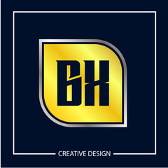 Initial Letter BX Logo Template Design Vector Illustration