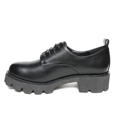 Women's demi-season shoes leather isolated on white background