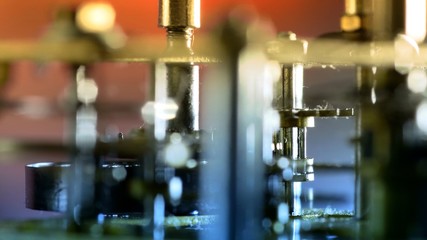 Old Rusty Gears Close Up