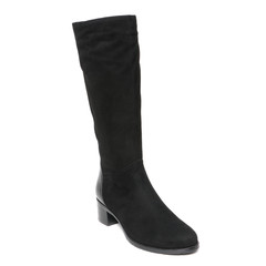 Women's demi-season shoes leather isolated on white background