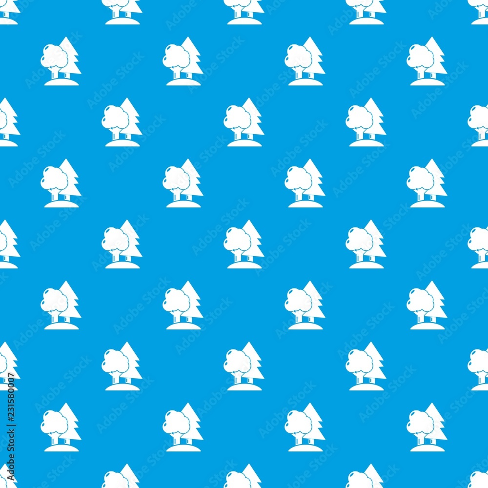 Poster paintball field pattern vector seamless blue repeat for any use