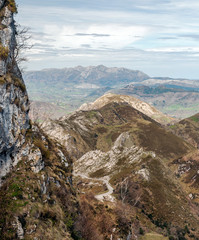 Mountains of Asturias in Spain