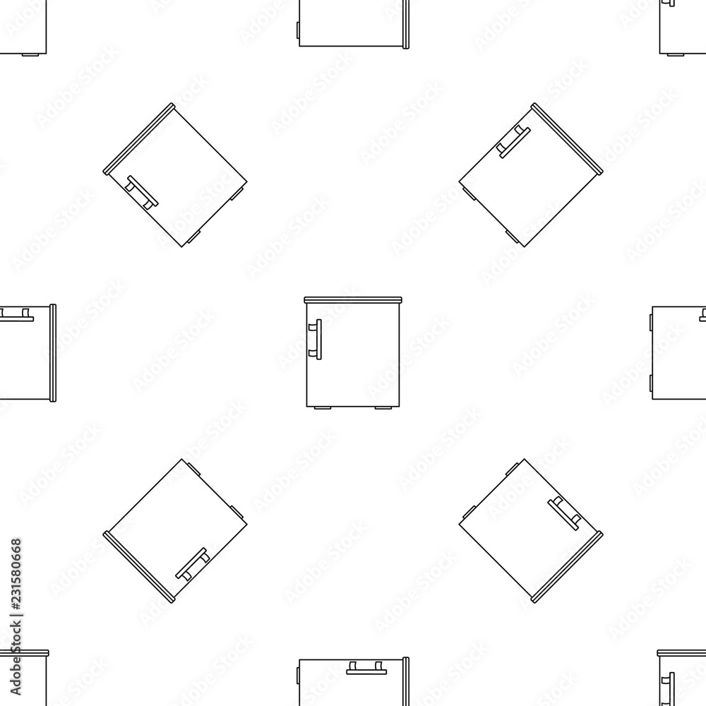 Poster small fridge pattern seamless vector repeat geometric for any web design