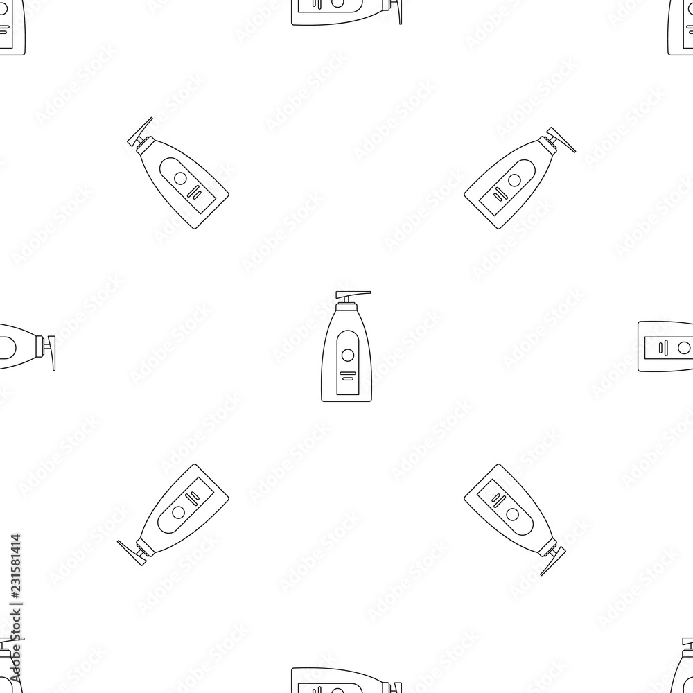 Poster uv dispenser cream pattern seamless vector repeat geometric for any web design