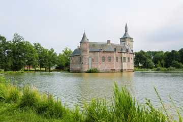 Fototapeta na wymiar Horst Castle near Leuven in Belgium