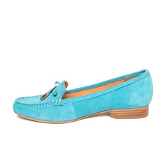 Women's toe and platform shoes isolated on white background