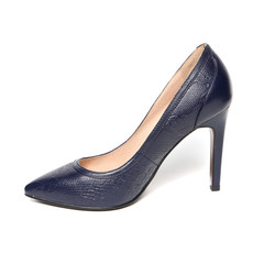 Women's toe and platform shoes isolated on white background