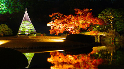 六義園の紅葉