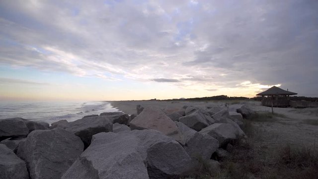 Sunset At Ft Fisher State Recreation Area