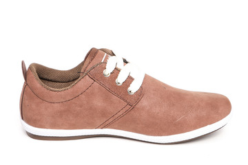 Cool sneakers shoe isolated on white