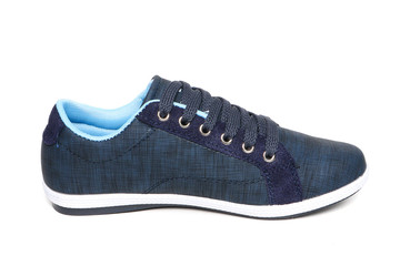 Cool sneakers shoe isolated on white