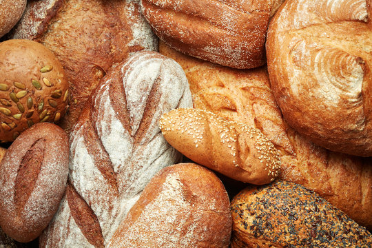 Assortment Of Fresh Baked Bread