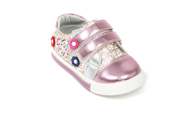 Teenager sneakers shoe isolated on white background