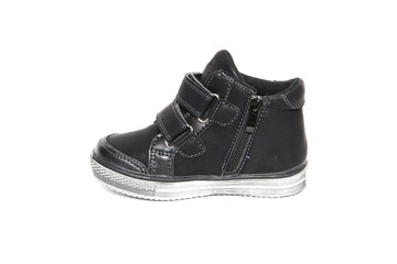 Teenager sneakers shoe isolated on white background