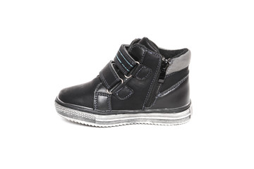 Teenager sneakers shoe isolated on white background