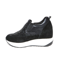 Women's sneakers shoes isolated on white background