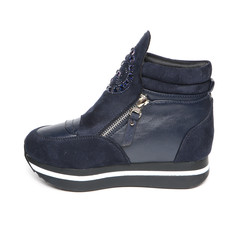 Women's sneakers shoes isolated on white background