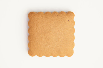 Baked gingerbread cookie element