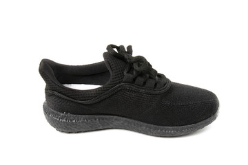 Kid modern sneakers shoe isolated on white background