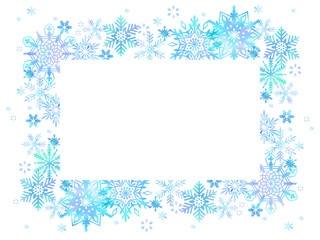 雪の結晶の背景