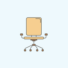 chair line icon