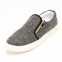 Women's demi-season shoes leather on white background