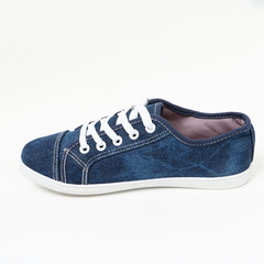 Women's demi-season shoes leather on white background